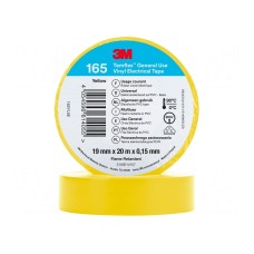 Taśma: elektroizolacyjna 3M 165YL5E TEMFLEX