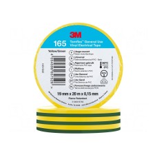 Taśma: elektroizolacyjna 3M 165YG5E TEMFLEX