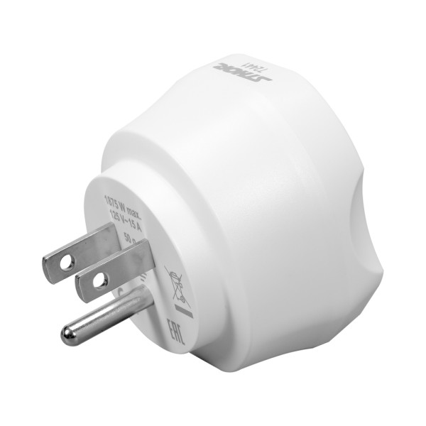 ADAPTER PODRÓŻNY Z EUROPEJSKIM GNIAZDEM I WTYCZKĄ USA, EUROPA - USA 72441