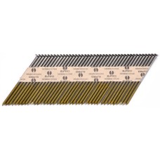 GWOŹDZIE TAŚMOWE DO GWOŹDZIARKI 75MM DRUT 2,8MM KĄT 34° 3000SZT 72012