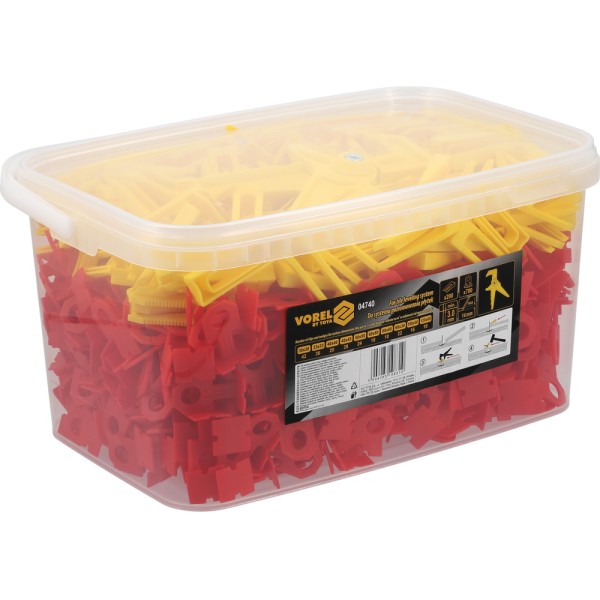 SYSTEM POZIOMOWANIA PŁYTEK 3MM 700+200+SZCZYPCE 04740