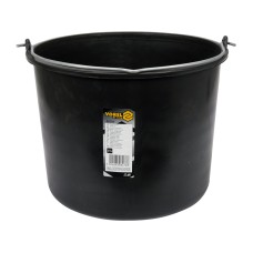 WIADRO BUDOWLANE, CZARNE 21L 06384