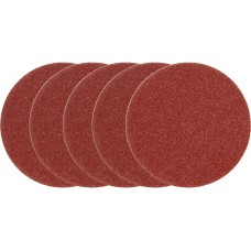 KRĄŻKI ŚCIERNE 125MM /RZEP/, P120, 5 SZT. 08562