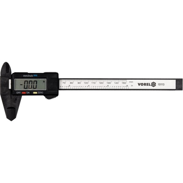 SUWMIARKA ELEKTRONICZNA 150MM CARBON 15113