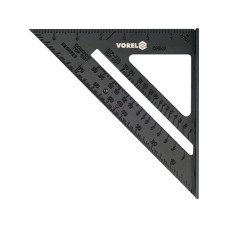 KĄTOWNIK ALUMINIOWY ZE STOPKĄ 250 MM 18377