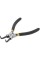 SZCZYPCE SEGERA WEWN/ WYGIĘTE 160MM CHROM 43053