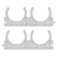 UCHWYTY, KLIPSY MONTAŻOWE, INSTALATORSKIE, OTWARTE DO RUR 32MM 4SZT. 54817
