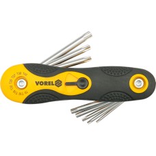 KLUCZE TORX T9-T40, CR-V, ZESTAW 8 SZT. 56507
