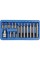 KLUCZE SPECJALNE TORX T20-T55, 15 SZT. 66580