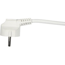 PRZEDŁUŻACZ ELEKTRYCZNY, BIAŁY, 6 GNIAZD Z UZIEMIENIEM, 1,5M Z WYŁĄCZNIKIEM 72527