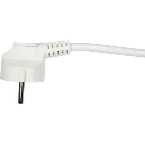 PRZEDŁUŻACZ ELEKTRYCZNY, BIAŁY, 6 GNIAZD Z UZIEMIENIEM, 3M Z WYŁĄCZNIKIEM 72531