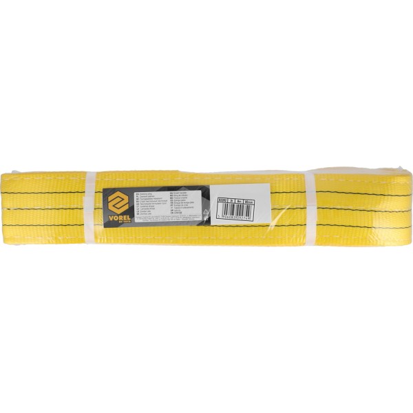 ZAWIESIE PASOWE, TEKSTYLNE 3T, 6M, 90MM DWUWARSTWOWE, PĘTLOWE 82282