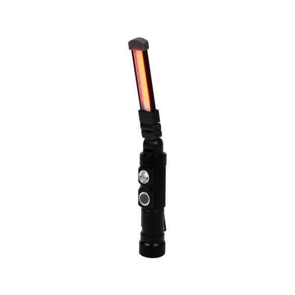 LAMPA WARSZTATOWA COB LED 3W 300LM, LI-ION 3,7V 600MAH, ALUMINIOWA 82734