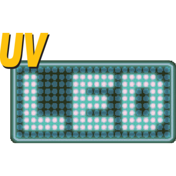 ZESTAW LATARKA UV 21 LED I OKULARY 82756