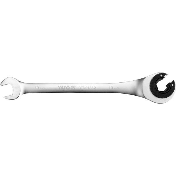 KLUCZ PÓŁOTWARTY Z GRZECHOTKĄ 10MM YT-01332