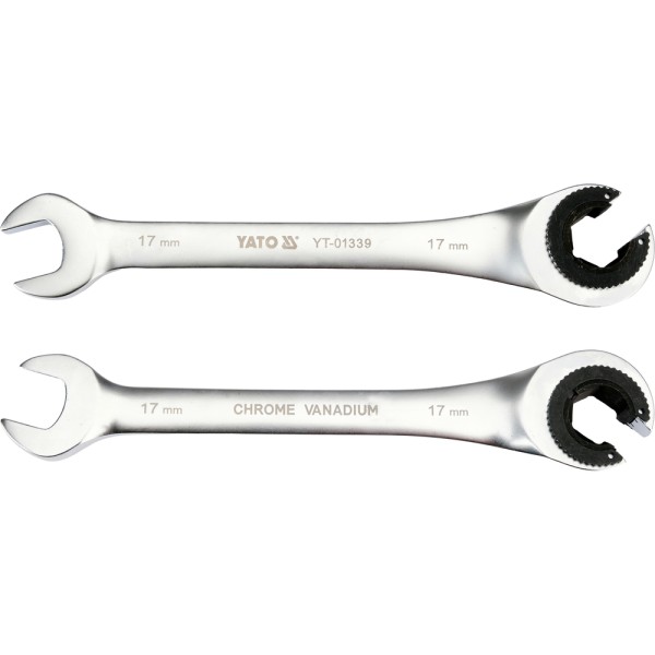 KLUCZ PÓŁOTWARTY Z GRZECHOTKĄ 12MM YT-01334