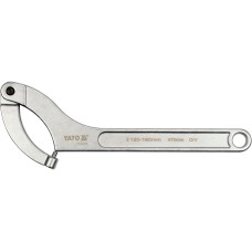 KLUCZ HAKOWY Z OKRĄGŁYM BOLCEM, PRZEGUBOWY 120-180 MM YT-01679