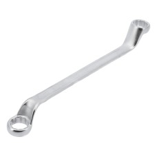 KLUCZ OCZKOWY ODGIĘTY Z POLEROWANĄ GŁÓWKĄ 14X15 MM YT-0387