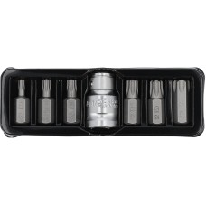 KOŃCÓWKI WKRĘTAKOWE TORX, ZESTAW 7 SZT. YT-0410