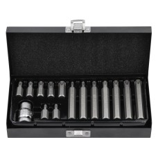 KOŃCÓWKI WKRĘTAKOWE TORX SECURITY, ZESTAW 15 SZT. YT-0417