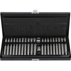 KOŃCÓWKI WKRĘTAKOWE RIBE, TORX SECURITY, ZESTAW 42 SZT. YT-0420