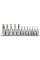 ZESTAW KLUCZY TORX SECUR. NA SZYNIE 12CZ. YT-04332