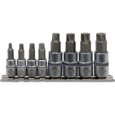 ZESTAW BITÓW DO OBROBIONYCH ŚRUB HEX 8 CZĘŚCI YT-04580