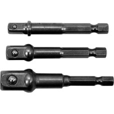 ZESTAW ADAPTERÓW HEX DO NASADEK-1/4, 3/8, 1/2 YT-04685