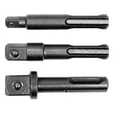 ZESTAW ADAPTERÓW SDS-PLUS DO NASADEK-1/4,3/8,1/2 YT-04686