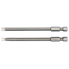 KOŃCÓWKI WKRĘTAKOWE 1/4'', 2 SZT., SPANNER: 4X100MM, 8X100MM YT-0498