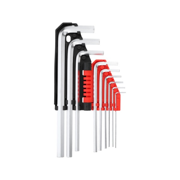 KLUCZE IMBUSOWE HEX 1,5-10, ZESTAW 9 SZT. YT-0500