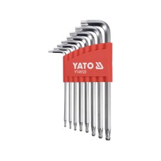 ZESTAW KLUCZY TORX Z KULKĄ DŁUGIE 8CZ. T9-T40 YT-05123