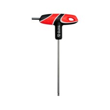 KLUCZ TRZPIENIOWY HEX (Z KULKĄ) Z RĘKOJEŚCIĄ 5MM YT-05590