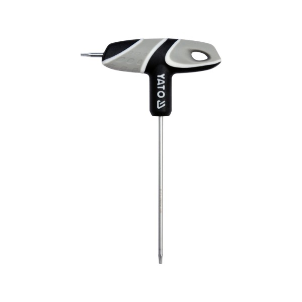 KLUCZ TRZPIENIOWY TORX Z RĘKOJEŚCIĄ T8 YT-05601