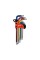 ZESTAW KLUCZY TORX TAMPERPROOF T10-T50 9SZT. YT-05633