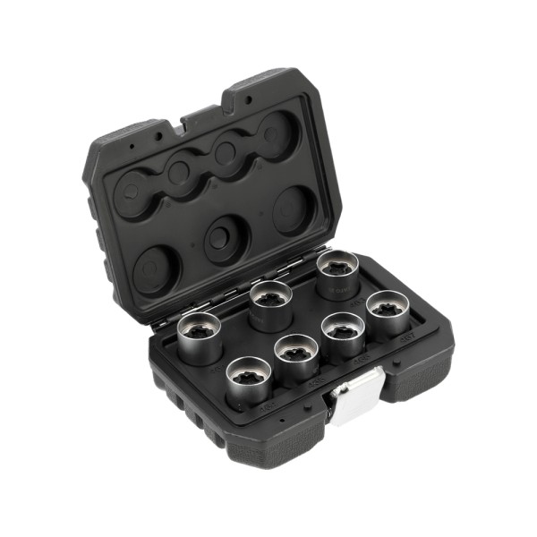 ZESTAW NASADEK DO ŚRUB ZABEZPIECZAJĄCYCH OPEL 7 ELEMENTÓW YT-060395