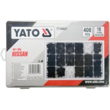 ZESTAW SPINEK SAMOCHODOWYCH NISSAN 408 SZT. YT-06657