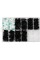 ZESTAW SPINEK SAMOCHODOWYCH BMW 290 SZT. YT-06661
