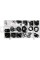 O-RINGI GUMOWE ZESTAW 225 SZT. YT-06877