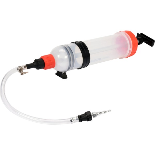 ODSYSARKA RĘCZNA DO PŁYNÓW EKSPLOATACYJNYCH1,5 L  Z  6 ADAPTERAMI YT-07082
