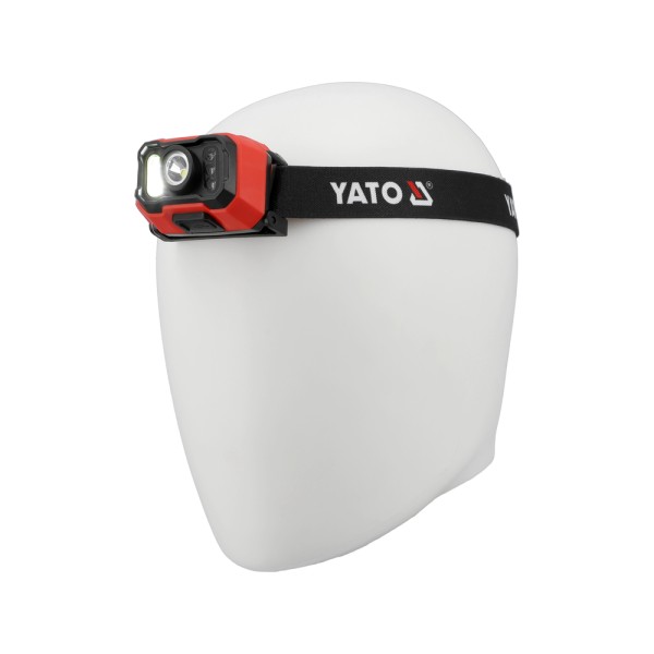 LATARKA CZOŁOWA 1000LM AKU, CZUJNIK RUCH YT-085942