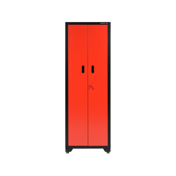 SZAFKA WARSZTATOWA WYSOKA DWUDRZWIOWA Z 3 PÓŁKAMI. WYMIARY SZAFY: 660 X 457 X 2000MM. YT-08931
