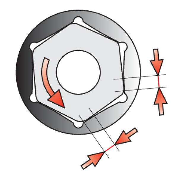 NASADKA SZEŚCIOKĄTNA, DŁUGA 1/2'' 14 MM YT-1227