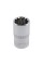 NASADKA SPLINE 1/2'', 15 MM YT-1467