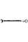 KLUCZ PŁASKO-OCZKOWY Z GRZECHOTKĄ 8 MM YT-1651