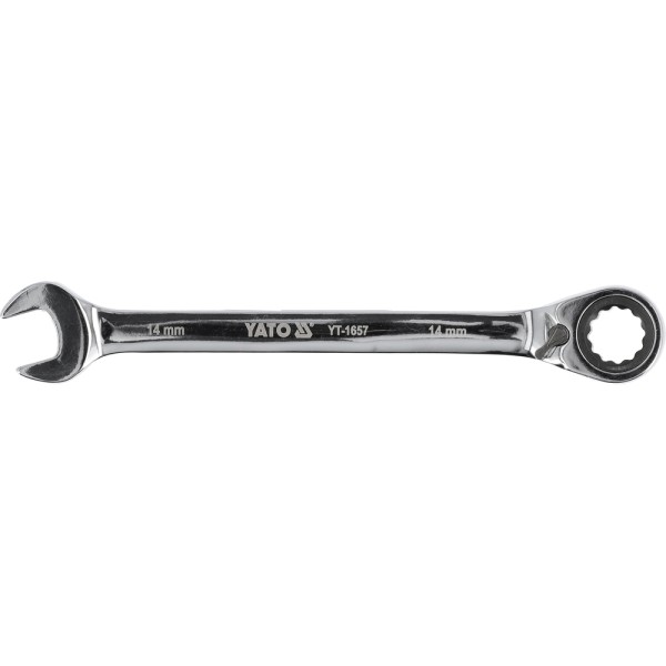 KLUCZ PŁASKO-OCZKOWY Z GRZECHOTKĄ 14 MM YT-1657