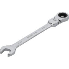 KLUCZ PŁASKO-OCZKOWY Z GRZECHOTKĄ I PRZEGUBEM 22 MM YT-1688