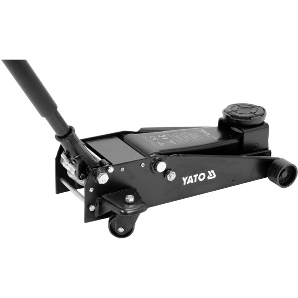 PODNOŚNIK HYDRAULICZNY 3T DWUTŁOKOWY - SZYBKIE PODNOSZENIE YT-17214