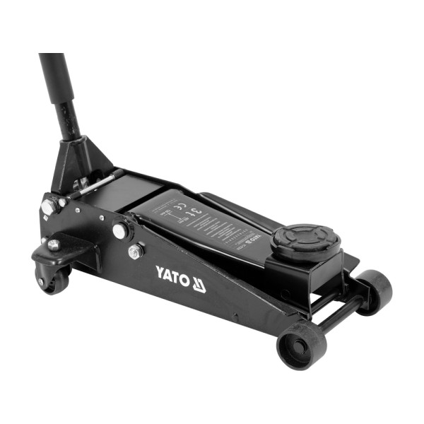 PODNOŚNIK HYDRAULICZNY 3T DWUTŁOKOWY - SZYBKIE PODNOSZENIE YT-17214