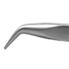 SZCZYPCE WYDŁUŻONE WYGIĘTE, CRV, 200 MM, TRÓJKOLOROWE RĘKOJEŚCI YT-1946